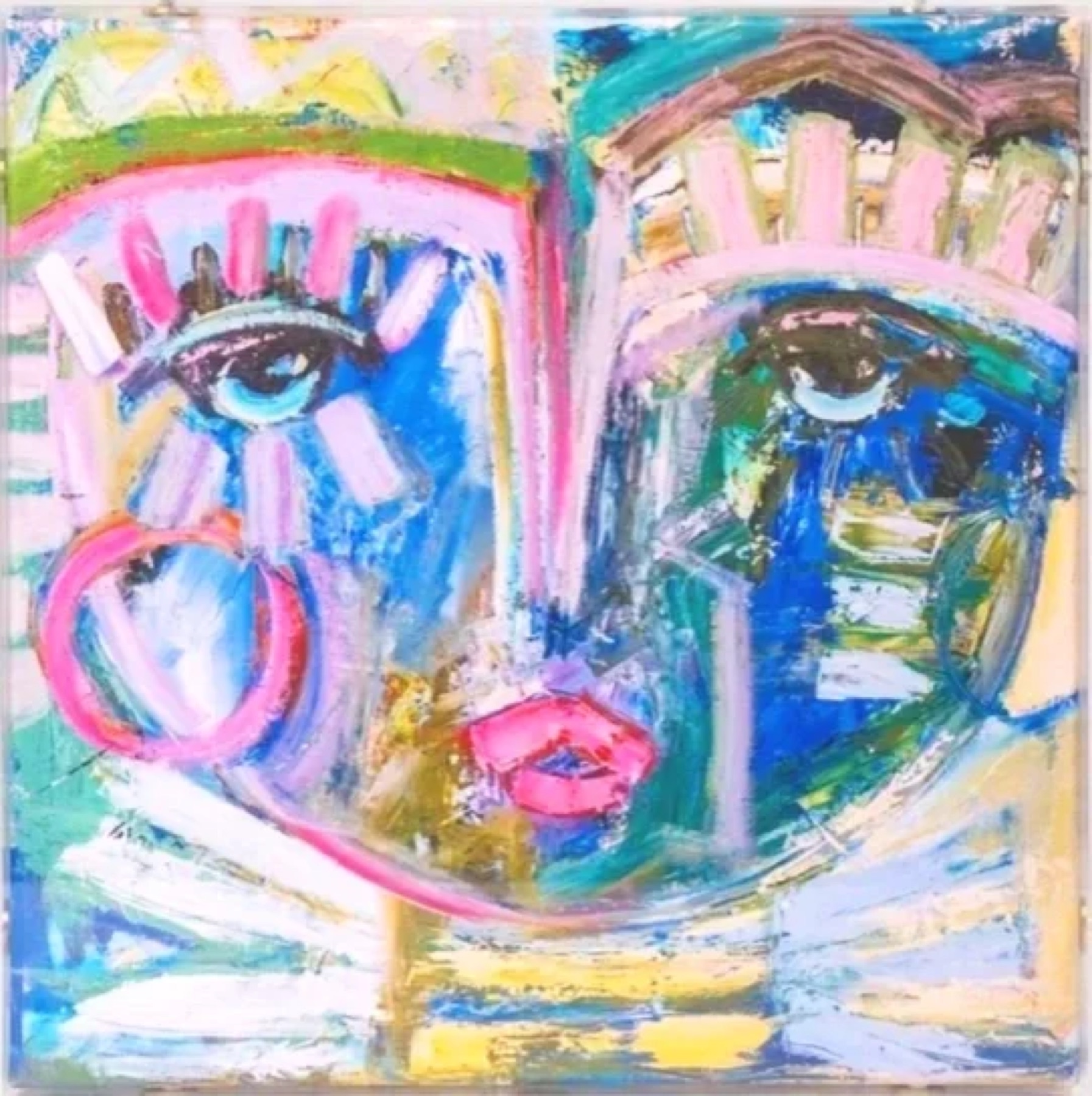 Blue Ivey, Giclée Canvas at Langley Art & Home