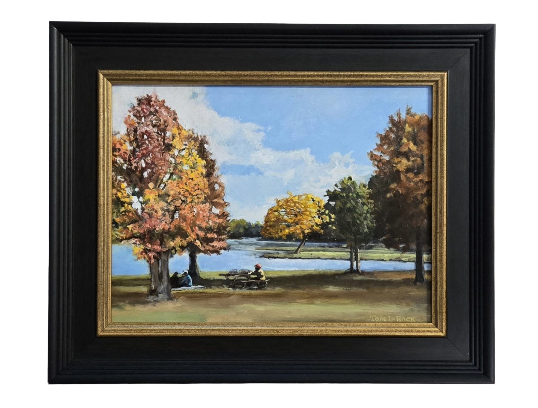 Borrough's Park, Oil, Panel 9″×12″ at Langley Art & Home